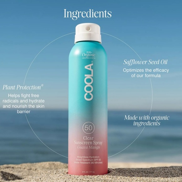 COOLA Other - COOLA Clear Sunscreen Spray SPF 50